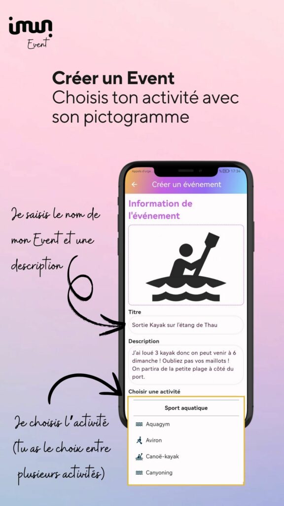 Créer un event